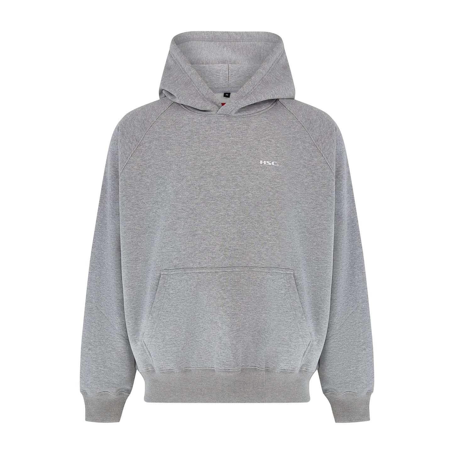 Grey Hoodie with White