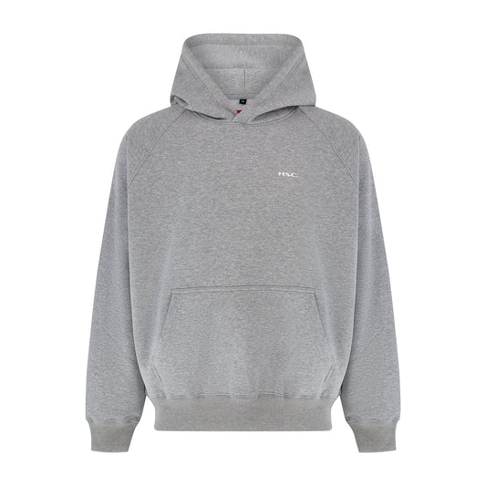 Grey Hoodie with White