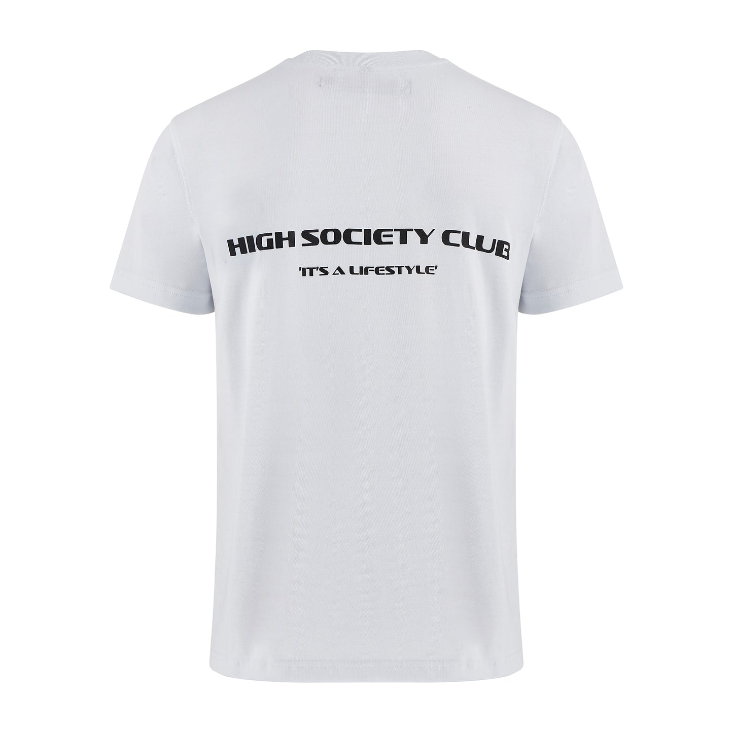 White T shirt with Black