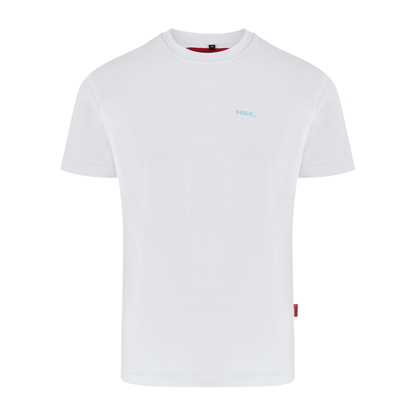 White T shirt with Baby Blue