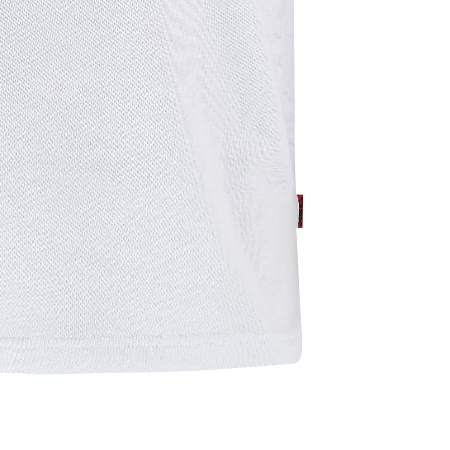 White T shirt with Baby Blue